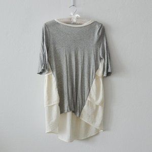 Gap Blouse with Ruffle Back